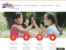 Tablet Screenshot of ks.childcareaware.org